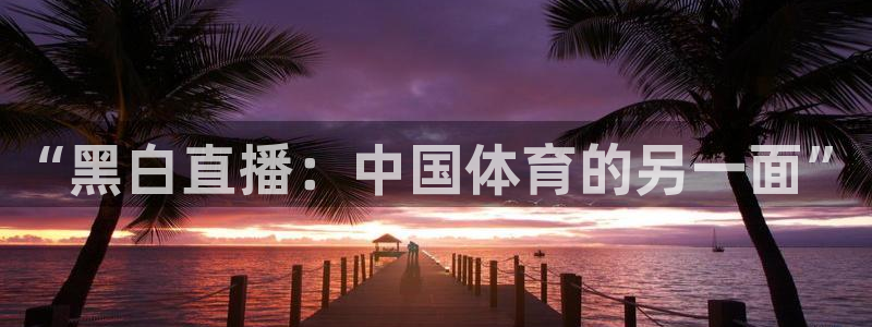 “黑白直播：中国体育的另一面”